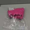 ForeFair Women's Sexy Long Sleeve Going Out Tops Pleated Bustier Shirt Cute Sweetheart Neck Y2K Cropped Top (A Hot Pink)