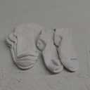 HUE Women's Air Sport 3 Pair Pack Mini Crew Socks (White), One Size