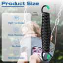 2Pack Premium Porch Swing Springs,1300lb Heavy Duty Springs, Rust Resistant Swing Springs, Spring for Swing Hammock Hanging Chair Spring for Hammock Spring,Porch Swings,Indoor Outdoor Hanging Kit