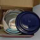 Pyrex Simply Store (3-Pack) Glass Food Storage Containers Set, (2, 4 & 7 Cup) Meal Prep Containers With Plastic BPA-Free Lids, Dishwasher & Microwave Safe