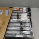 Babelio Baby Gate for Doorways and Stairs, 26-40" Auto Close Dog Gate, PressGuard C5, Easy-Install Pressure Mounted Satey Door, No Drilling Safety Gate for Child and Pets, Black