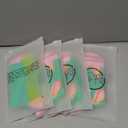 FloFit Non-Slip Pilates Socks for Women with Grips – Barre, Yoga, Workout, Studio Grip Socks – Toeless, Breathable, Anti-Skid (US, Alpha, One Size, Regular, Regular, Watermelon) Pack of 4