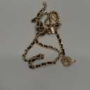 MAGEASY Crossbody Phone Chain Strap - Universal Metal Crossbody Phone Lanyard With Adjustable Length, Chic Cell Phone Necklace Phone Strap for iPhone & Android Phones - Classic Gold Metal