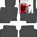 All Weather Floor Mats for Mazda CX-5 2017-2025 - Heavy Duty TPE Mats - 1st & 2nd Row Custom 3D Fit Mats for Mazda CX5 KF - Anti-Slip Backing