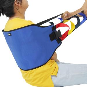 Transfer Belt Transfer Sling - Padded Gait Belt - Heavy Duty Patient Lift, Mobility Standing and Lifting Aid for Disabled, Elderly, Injured - Safely Move from Bed and Wheelchair (Blue)