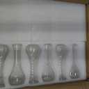 Sandraheer Glass Bud Vases in Bulk Set of 24, Small Glass Vases for Flowers Mini Clear Bud Vases for Centerpieces Vintage Vases for Wedding Home Table Decorations
