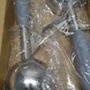 2 Pcs Release Cookie Scoops Ice Cream Scooper with Trigger Release Portion Scoop Stainless Steel for Portion Control, Baking Food, Cookie Dough, Cupcake Batter (4 oz,Gray)