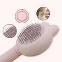Zoocozy Cat Brush for Shedding, Dog Deshedding Brush, Pet Hair Removal Tool for Puppy Pitten(Pink)