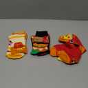 3 Pairs Funny Socks Novelty Food Mid Tube Cotton Sock Include Hamburgers & Pizza & Fries 3D Pattern for Men Women