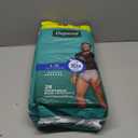 Depend Fresh Protection Adult Diapers, Incontinence Underwear for Men, Disposable, Maximum, Large, Grey, 28 Count