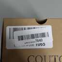 Coutgo Womens Kitten Heels Slingback Dress Shoes Buckle Office Work Pumps Shoes Size 6 ( White )