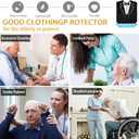 3 x Pafusen 3 Pack Adult Bibs for Men Elderly Seniors, Feeding Bibs for Adults Senior Citizens with Crumb Catcher, Gag Gifts for Men/Dad