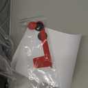 Metal Post Mount Mailboxes for Outside,Galvanized Steel,Waterproof,Medium Capacity,Red Flag Indicated,Modern Style,Mail Boxes for House Outside/Residential,Black,18.8 x 9 x 6.7 inches