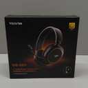 Wireless Gaming Headset, 7.1 Surround Sound, 2.4Ghz USB Gaming Headphones Bluetooth 5.4, 100-Hr Noise Canceling Mic RGB Light, Wireless Headset for PC PS5 PS4 Mac Switch, ONLY Wired Mode Suit for Xbox