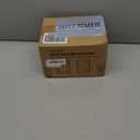 30 Pcs Deck Railing Bracket Connectors for 2"4 (Actually 1.5x3.5) Wood Post to Handrail Connection, Railing Connectors with 210 Pcs Galvanized Black Screws for Wooden Stair Fence Railings