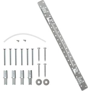 W10440498 W11025649 Mounting Plate Compatible with Whirlpool Microwave W10821385 For Installation Hardware Kit replacement Silver