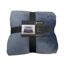 Modavari Full/Queen Blanket Deep Blue 90 x 92 Inch