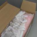 Wilwolfer Kid Tent with Mat, Star Lights - Kids Play Tents for Toddlers Kids Tents Indoor Playhouse - Princess Tent for Girls Toy House Gift (Pink with Mesh)