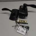 Kwikset SmartCode 955 Pembroke Light Commercial 10-Button Keypad Electronic Lever, Featuring Convenient Keyless Entry, 3-Year Battery Life and High Traffic Durability Matte Black