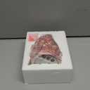 Joiedomi 7" Pink Ceramic Christmas Tree, Mini Prelit Tabletop Christmas Ceramic Tree with Extra Clear Top Star & Bulbs for Holiday Decoration Small Xmas Holiday Best Desk Tabletop Decoration (Pink)