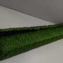 Heyroll Artificial Grass Thick Turf Rug 4 ft x 6 ft, 35MM Outdoor Indoor Fake Grass Mat, Astro Turf Lawn for Dogs Pets, Synthetic Grass Rug with Drainage Holes & Rubber Backing/Custom Size