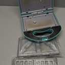 GreenLife Electric Waffle Sandwich Maker, Toaster, Panini Press with Healthy Ceramic Nonstick Plates, Perfect for Tuna Melts, Crispy Rice, Grilled Cheese, LED Indicator Light, PFAS-Free, Turquoise