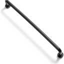 Goo-Ki 6 Pack 7 9/16" Center to Center Matte Black Modern Cabinet Pulls Solid Contemporary Home Improvement Hardware Drawer Pulls Zinc Alloy Kitchen Handles