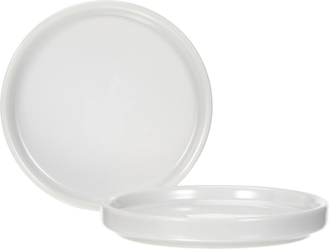 Zassenhaus Porcelain Mill Coasters/Trivets, Set of 2, White