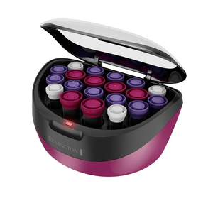 Remington Ionic Conditioning Hair Setter, 20 Velvet Hair Rollers, 6 Large (1¼”), 10 Medium (1"), 4 Small (¾”), Blowout Style Hair Curlers
