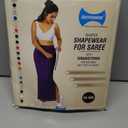 dermawear Women's Blended Fabric Saree Shapewear Size L