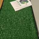 Dog Grass Pad with Tray, 34''X23'' Large Artificial Turf Grass Potty, Reusable Puppy Pee Pads for Dogs, Portable Dog Litter Box for Indoor/Outdoor Potty Training Toilet