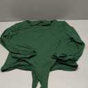 Avidlove Bodysuits for Women High Neck Long Sleeve Body Suits Snap Closure Double Lined Mock Neck Bodysuit Soft (XX-Large, Green)