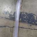 AmazerBath Shower Door Side Seal Strip (Set of 2), Frameless Glass Shower Door Seal Strip - Suitable for 3/8 Inch Glass, 78 inch