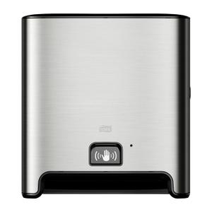 Tork Matic Hand Towel Roll Dispenser with Intuition Sensor, Stainless Steel, Image, H1, One-at-a-Time Dispensing, Wall Mount, 461202