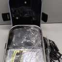 Electric-Lunch-Box-Heated-Food-Warmer 100W Heating Lunchbox for Adults 1.8L Portable Food Heater for Work/Car, 12V/24V/110-230V Lonchera Elctrica Porttil with Fork Spoon (Black)