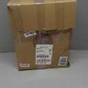 Ling's moment 9FT Eucalyptus & Willow Leaf Garland with White Flower, Handcrafted Wedding Sweetheart Table Centerpieces Head Table Decor Arch Backdrop Decorations for Wedding | Black & Burgundy