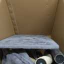 YUNIQUE Cat Tree with Cat Condo and Big Hammock, Grey (39.4'' Grey)