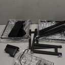 ADBIU Over The Sink Dish Drying Rack (Expandable Height and Length) Snap-On Design 2 Tier Large Dish Rack