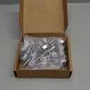 GAsupply 12X1.5 30mm Shank Lug Bolts Fit for BMW 128i 135i 318i 320i 325i 328i 335i M3 525i 528i 530i 535i M5 Z3 Z4 E36 E46 E60 E90 E92 E93, 20pcs Wheel Studs, 17mm Hex, Cone Seat, Not OEM Length (Silver)