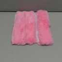 2PCS Fluffy Car Seatbelt Covers - Soft&Comfortable Plush Seat Belt Cushion Protects Shoulder - Universal Seat Belt Covers for Adults or Children Fits Car Truck SUV Van RV (Pink/2pcs)