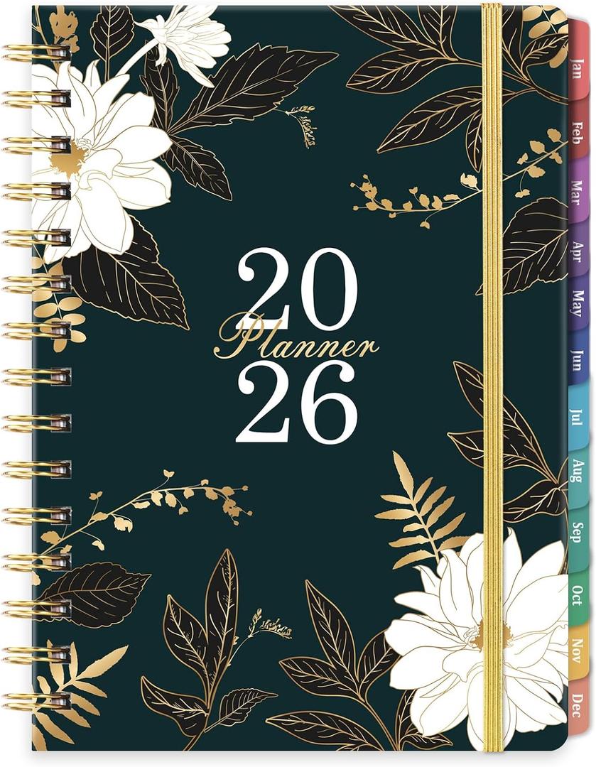 2 x 2026 Planner - 2026 Planner Weekly and Monthly, Jan.2026-Dec.2026, 8.43" x 6.3", 2026 Weekly Monthly Planner with Functional Pages, Colorful Tabs