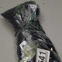 2 Pcs 3.2ft x 8.2ft Shiny Black Metallic Tinsel Foil Fringe Curtain Photo Booth Backdrop Props for Birthday Wedding Bridal Shower Baby Shower Celebration Bachelorette Party Decorations