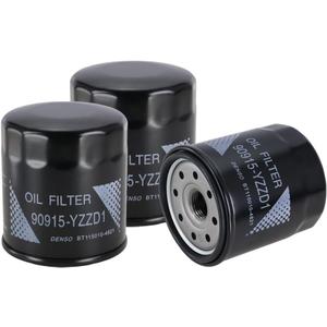 Kefly 90915-YZZD1 Engine Oil Filters 90915-YZZD2 Fits for Toyota Camry Tacoma Highlander Tundra Lexus Replaces 90915-YZZG2 90915-20003 90915-20001 (3-Pack)