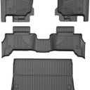AOMSAZTO Floor Mats Compatible with 2025 2026 Toyota 4Runner (Not fit Hybrid), All Weather TPE Custom Fit Cargo Mat Floor Liner Set - Only 5 Seat (Floor Mats+Cargo Liner)