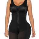 SHAPERX Women's Fajas Colombianas Tummy Control Shapewear Postpartum Full Body Shaper Butt Lifter Bodysuit XL