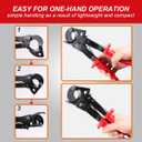 Ratchet Cable Cutter, Heavy Duty Wire Cutter for Aluminum Copper Cable up to 240mm, Ratcheting Wire Cutting Hand Tool