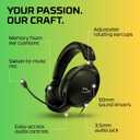 HyperX Cloud Stinger 2 Gaming Headset, DTS Headphone:X Spatial Audio, Lightweight Over-Ear Headset with mic, Swivel-to-Mute Function, 50mm Drivers, PC Compatible, Black