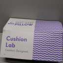 C CUSHION LAB Deep Sleep Pillow, Patented Ergonomic Contour Design for Side & Back Sleepers, Orthopedic Cervical Shape Gently Cradles Head & Provides Neck Support & Shoulder Pain Relief - Calm Grey