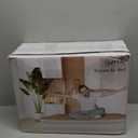 Etto Air Mattress Queen with Built in Pump, 18 inch Luxury Double High Air Bed Fast Inflation/Deflation, Portable Inflatable Blow up Mattress with Carry Bag for Camping, Home&Guests, 650lb MAX (Brown)