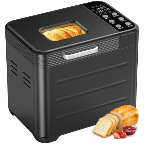 NEWBULIG 21-IN-1 Bread Maker, Automatic Bread Machine, Stainless Steel